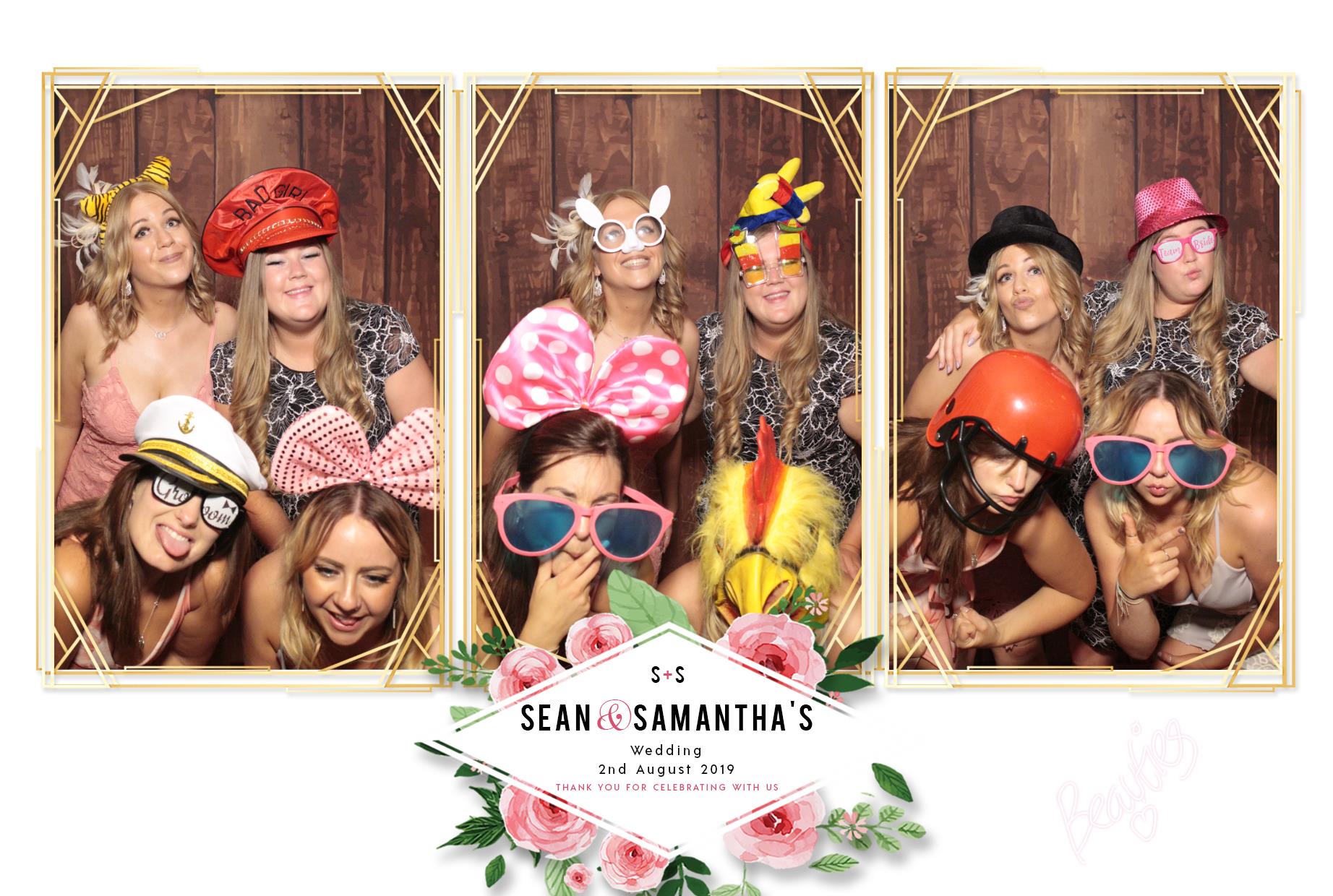 Samantha & Sean's Wedding | View more photos from the event at gallery.myphotoboothexperience.co.uk/u/MyPhotoBoothExperienceLtd/Samantha-Seans-Wedding